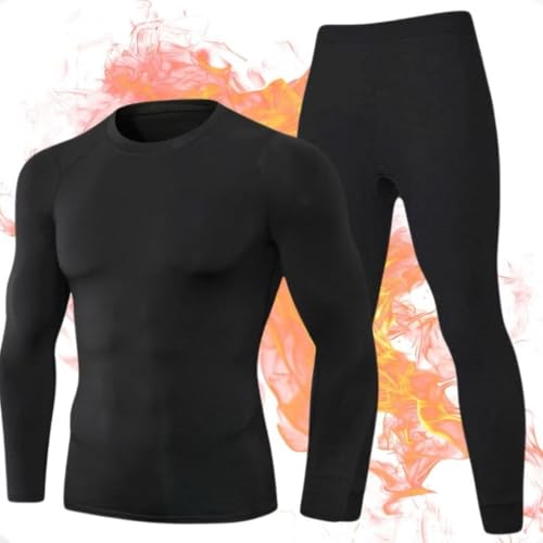 Conjunto Segunda Pele Blusa Térmico Roupa De Frio Masculino Preto