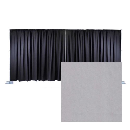 Pipe and Drape Kit 8' X 28' (Silver)