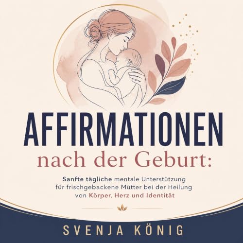 Affirmationen nach der Geburt: Sanfte t&auml;gliche mentale Unterst&uuml;tzung f&uuml;r frischgebackene M&uuml;tter bei der H