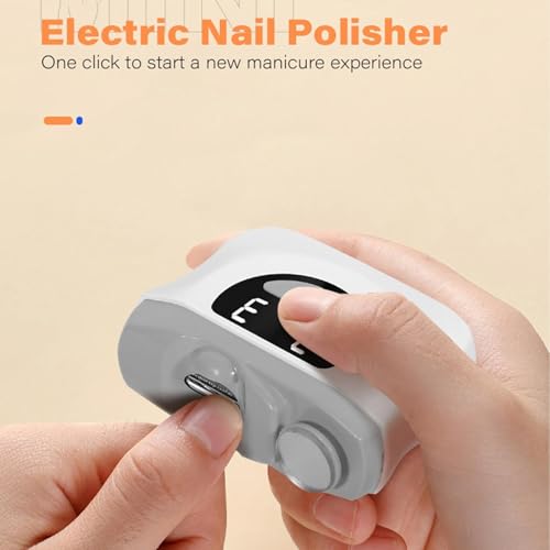 Coupe-ongles électrique automatique avec sécurité 3 vitesses réglables