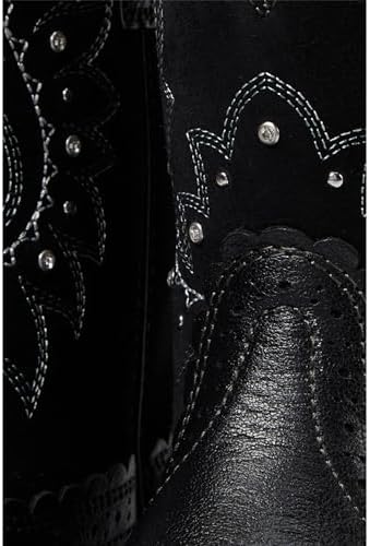 ARIAT Women's Gembaby Western Boot, Madison Avenue/Metallic Onyx, 9 | Image 5
