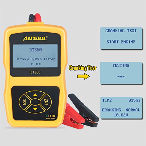 Tester per Batterie per Auto CCA 100-2400 per