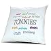 Produktbild Kopfkissen mit Namen Tönnies - Motiv Positive Eigenschaften, 40 cm, 100% Baumwolle, Kuschelkissen, Liebeskissen, Namenskissen, Geschenkidee, Deko