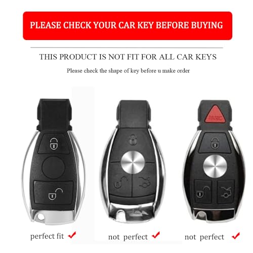 Mercedes-Benz TPU Silicone Key Cover for A, B, C, E, G, K, R, S, M, AMG, VITO, VIANO, GLA, GLC, GLE, GLK, SL, SLK - Image 2