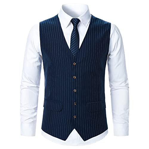 Chalecos para hombre slim fit elegantes para trajes de boda y trabajo formal 5