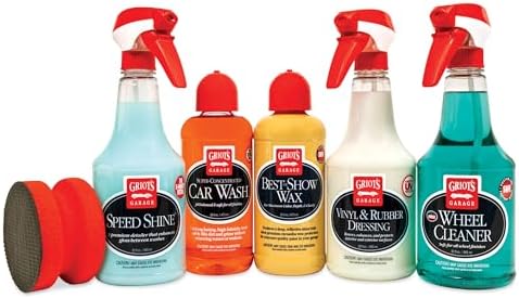 Griot's Garage Starter Car Care Kit, Vehicle Detailing Set, Inclu...