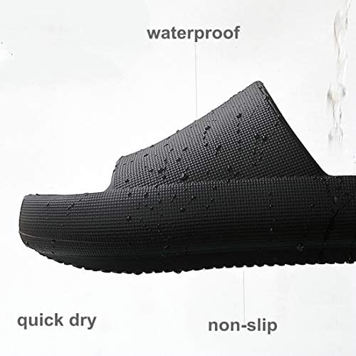 Pillow Slippers, Unisex Shower Bathroom Slipper EVA