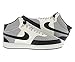 Nike Court Vision Mid Unisex Shoes Size 14, Color: Light Smoke Grey/Core Black/Sail-Grey