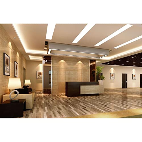 Profilé LED 2m en acier galvanisé premium pour corniche architecturale