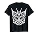 Transformers Decepticons White Detailed Logo Camiseta