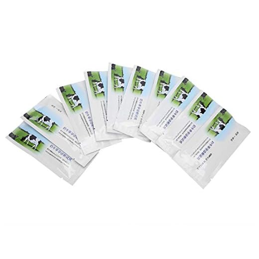 10 peças de papel de teste de gravidez de vaca descartável para gado