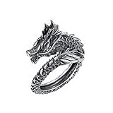 SELECCIÓN DE REGALOS: estos anillos abiertos ajustables también son un regalo perfecto para su padre, esposo, novio y amigos en su cumpleaños o Navidad.