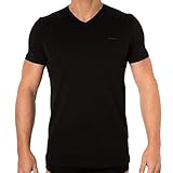 Diesel Men's Jake 3-Pack Essentials V-Neck T-Shirt, Black, XL