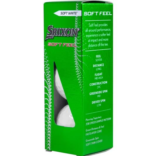 Srixon Soft Feel 13 Logo Golf Balls