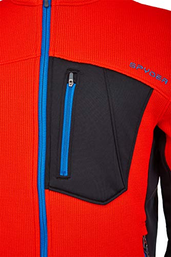 Image of Spyder Men's Bandit Hybrid Full Zip Mid Layer Jacket