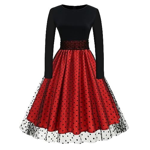 Robe de soirée vintage pour un mariage rétro ou une fête Rockabilly des années 50