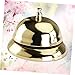 FOYTOKI Premium Golden Call Bell - Ideal for Customer Service - School - Restaurant - Reception Areas - Hotel & Dinner Usage - Effective Buzzer for Attention - Pet Training Tool