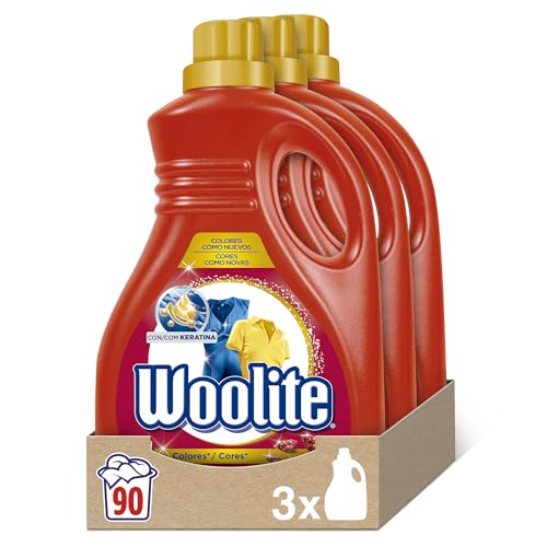 Woolite Detergente en Gel para Ropa de Color 30 Dosis - Paquete de 3