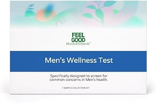 Feelgood HolistiCheck™ Men's Wellness Test, at-Home Sample Collection Kit