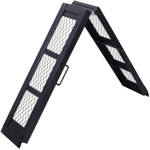 Rampa de carga plegable de acero reforzado 83" x 11" miniatura 4