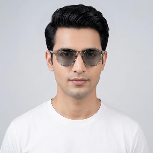 Image of ROYAL SON Polarized Stylish Sunglasses | UV Protection | Round | Classic | Men & Women | Small | SG-RS1111
