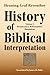 History of Biblical Interpretation, Vol. 3: Renaissance, Reformation, Humanism (Society of Biblical Literature) (Resources for Biblical Study)