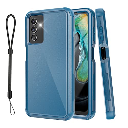 Unitedtime Case For Galaxy A13, Drop Protection Rugged Shockproof Military Protective Bumper Phone Cover Armor Heavy Duty For Samsung Galaxy A13 (Galaxy A13, Navy Blue) #TOP11
