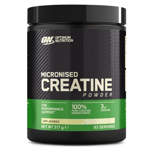 Optimum Nutrition Creatina Monohidrato Micronizada en Polvo, 317g