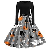 Photo Gallery generico vestito donna medievale - abito da donna con fiocco girocollo a maniche lunghe con stampa halloween bastone porta abiti per armadio Photo Gallery generico vestito donna medievale - abito da donna con fiocco girocollo a maniche lunghe con stampa halloween bastone porta abiti per armadio