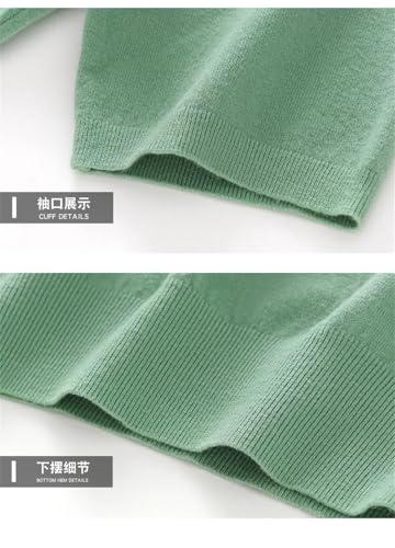 Men Knitted Short Sleeves Sweater O-Neck Slim Fit Knitted Sweater Casual Vintage Crewneck Pullover3