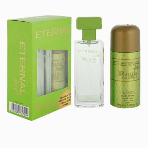 Eternal Love Eau De Parfum X-Louis 100ml. with body spray free 150ml