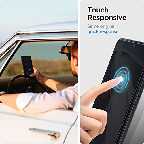 Image of Spigen Glas.tR SLIM Tempered Glass Screen Protector Guard for Redmi Note 11Pro / 11Pro + - 1 Pack