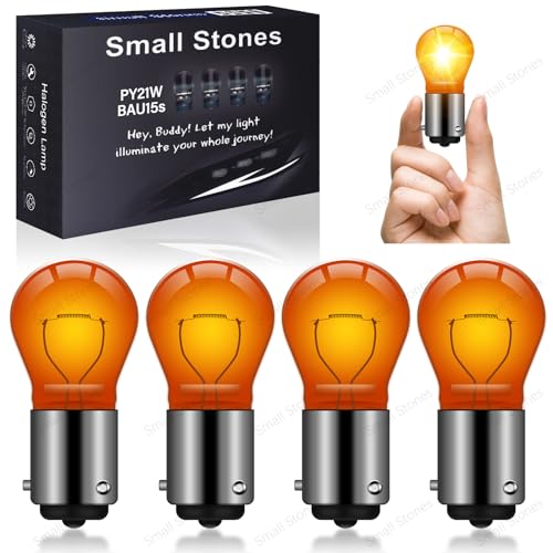 Small Stones 4PCS 1156A BAU15S 12 V PY21W Long Life Miniature Bulb BAU15S 1141 1156NA 7507 12496LLB2 Automotive Turn signal Lamp Brake Lamp