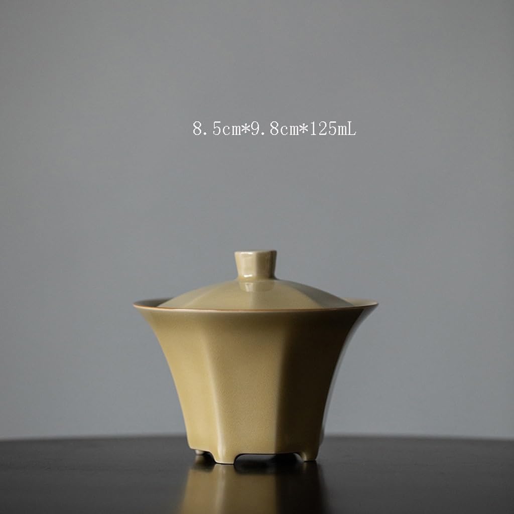 Tea Set Ceramic Covered Bowl Teacup