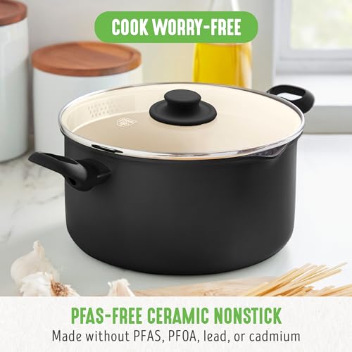 Greenlife CC007995-001 6Qt Ceramic Nonstick Stockpot thumb #1