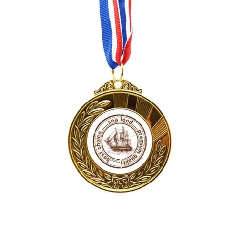 Cinta de primer lugar Sea Food Boat Classic, medalla dorada Country City para campeonatos