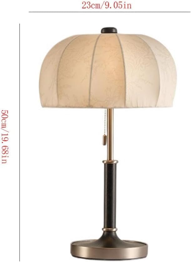 Miniatura 8 de Lámpara de escritorio retro moderna con brillo ajustable  Lámpara de mesa decorativa para estudio, dormitorio, sala de estar  Lampara de alta gama