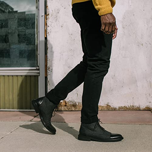 Image of TAFT Jack Boot Handcrafted Leather and Wool Men's Dress Boot