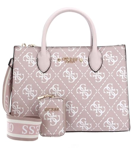 Guess Rea Handtasche 32 cm, new pink, Medium