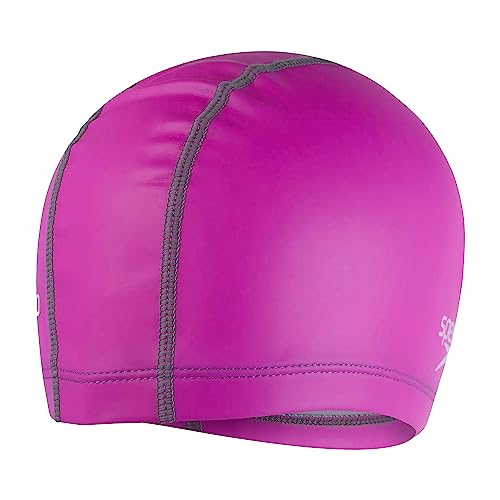 Speedo Adult Unisex Long Hair Cap | Swim Cap | Snag Free | Easy-On, Black, One Size – Ansicht 5