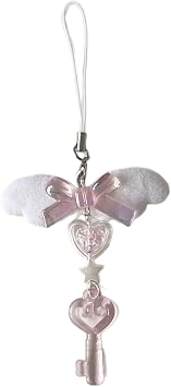 Stylish Bowknot Chain Customized Hangings Pendant Decoration for Key Phone Lanyard Chain