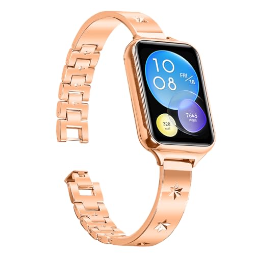 Band Strap Compatible With Mi Band 8 Pro, 5.5"-8.0" Adjustable Sport Bracelet Lightweight Metal Band Replacement Strap for Mi Band 8 Pro Smartwatch2