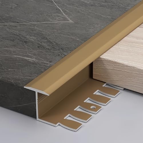 NuoNxuo 床見切り クッションフロア 見切り材 長さ90cm 3本 金属 エッジプロテクター 内径8.2mm 13mm 16mm 19mm 防水 防湿 防錆 長持 床・壁・階段のエッジ保護や隙間カバー ベニアエッジトリム 簡単取り付け(C_内径19m