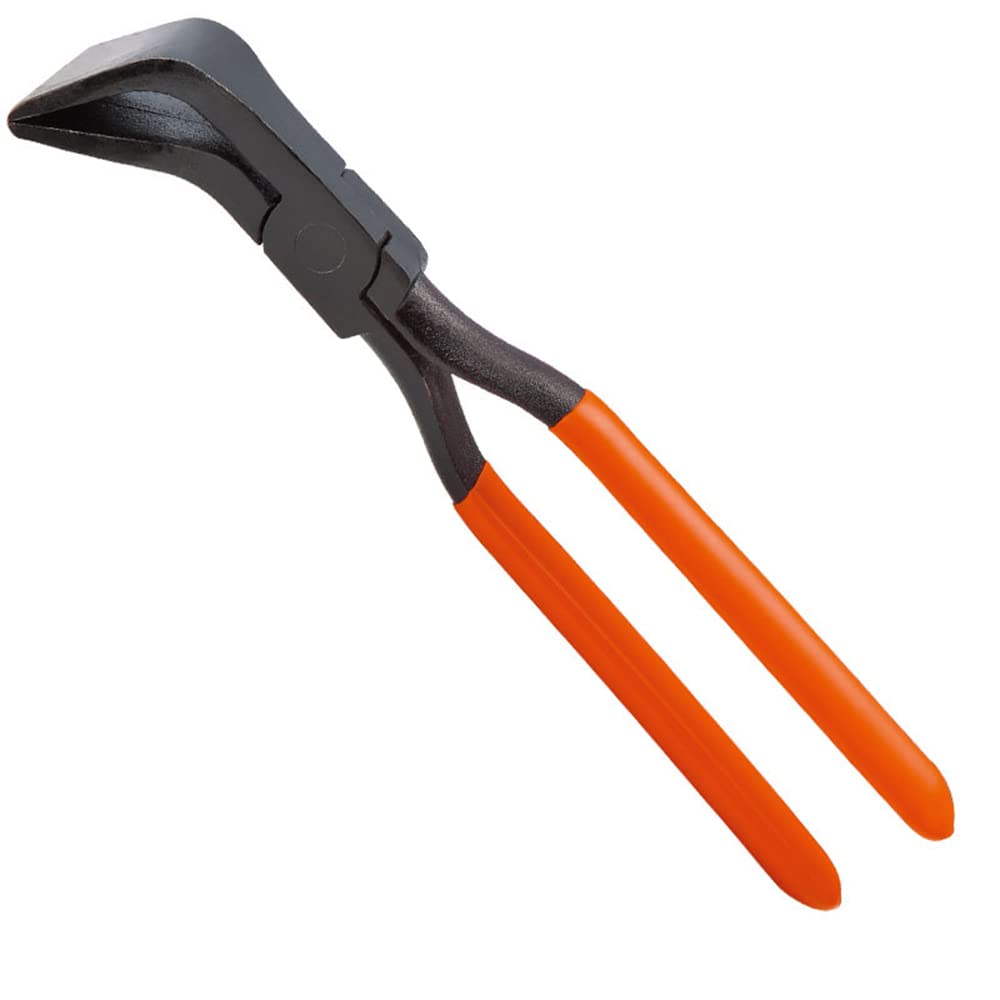 6 piezas de alicates de pliegue + tijeras de hojalata, alicates de doblado, alicates para chapa, alicates de desmonte, cortadores de metal, rectas 0°, ángulo de 45° y 90°, para techadores, fontaneros,