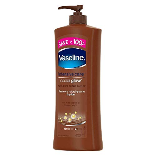 Image of Vaseline Intensive Care Body Lotion - Cocoa Glow, 400ml Bottle