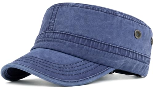 Casquette militaire homme femme coton délavé vintage réglable mixte