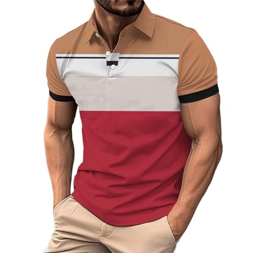 Polo pour le travail et le golf WINWUQB t-shirt d'été confortable