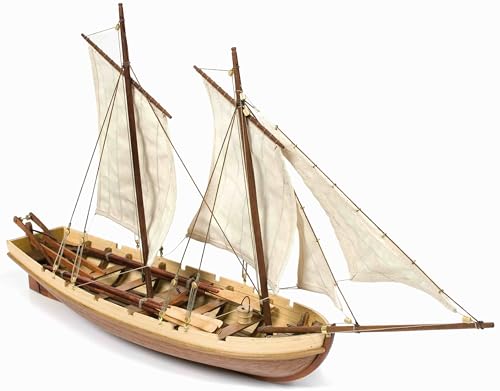 OcCre Bounty Boat - 1/24 Scale Wooden Launch Ship...