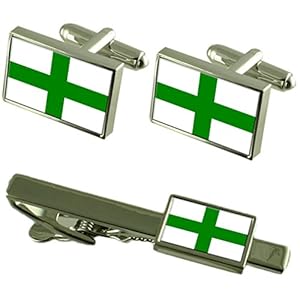 Zejtun City Malta vlag manchetknopen stropdas clip doos cadeauset
