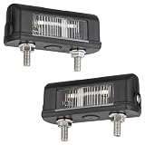 AUTOLIGHT 24 2x Kennzeichenbeleuchtung 12V Anhänger PKW LKW – E-Prüfzeichen StVO zugelassen...